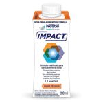 nutrição enteral e oral impact pêssego 200ml