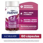 suplemento alimentar nutren mulher a-z polivitamínico 60 cápsulas