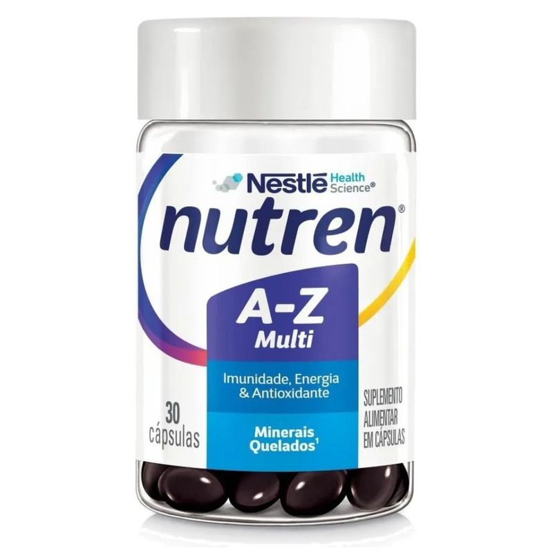 suplemento alimentar nutren a-z multivitamínico 30 cápsulas