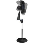 ventilador de mesa e coluna x-treme 40cm preto com azul ve3990b5