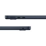 apple macbook air 13" m5 8c 16gb 512gb ssd meia-noite at-bi