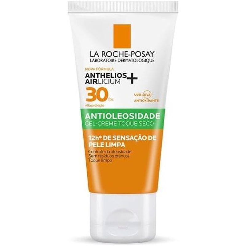 protetor solar facial la roche-posay anthelios airlicium antioliosidade fps30 40g