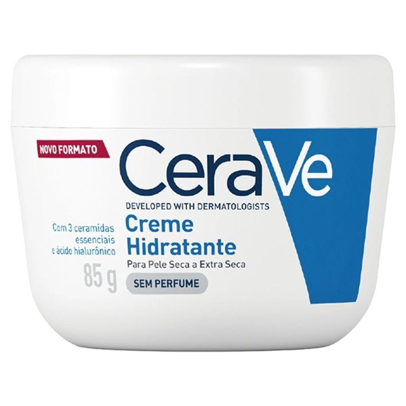 creme hidratante facial cerave sem perfume 85g