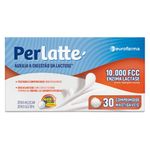 perlatte enzima lactase 10.000ufcc 30 comprimidos mastigáveis eurofarma