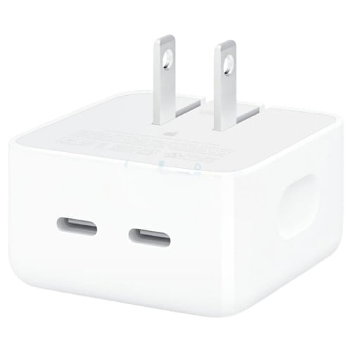 Apple Carregador e Adaptador de Energia 35W Dual USB-C Pino Redondo AT-BI