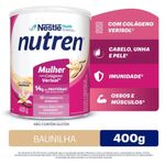 suplemento alimentar nestlé nutren mulher sabor baunilha 400g