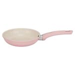 conjunto de panelas 5 peças mta serena com tampa vidro rosa (mp)