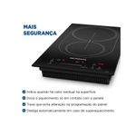 cooktop de indução 2 bocas mondial 220v cti-02 (mp)