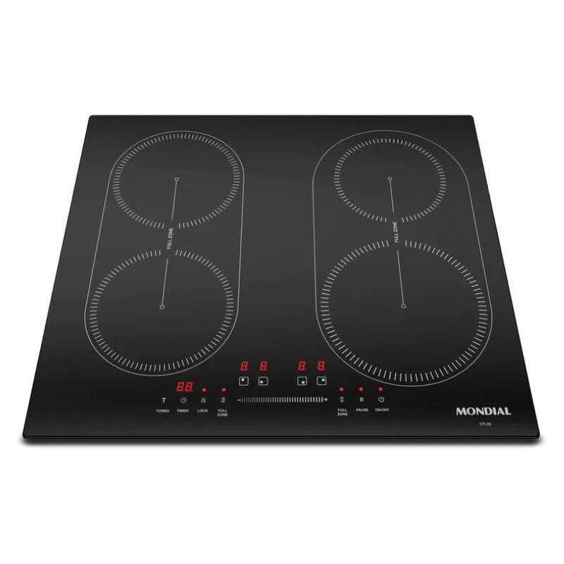 cooktop de indução 4 bocas mondial 220v cti-03 (mp)