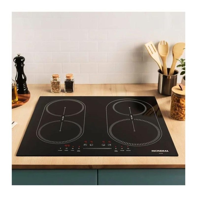 cooktop de indução 4 bocas mondial 220v cti-03 (mp)