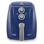 fritadeira elétrica air fryer polishop 127v afs-01-bl (mp)