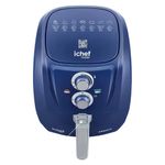 fritadeira elétrica air fryer polishop 127v afs-01-bl (mp)