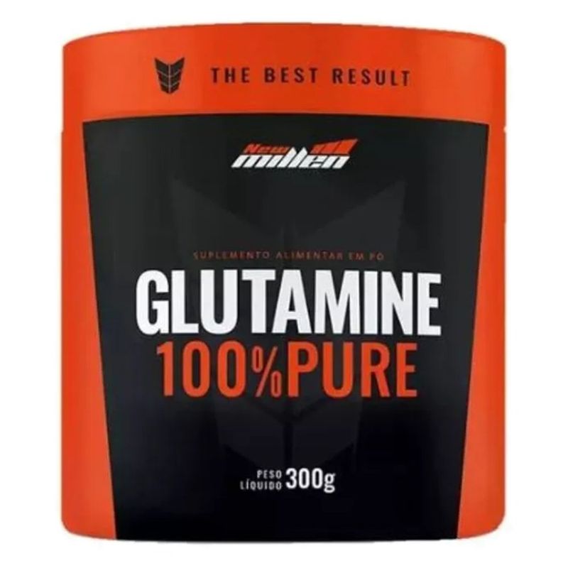 glutamine 100% pure new millen 300g (mp)