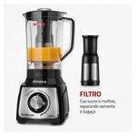 liquidificador mondial turbo 127v l-1400-lt (mp)