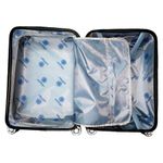 mala de viagem artrin com rodas puxador e cadeado 10kg azul t20 (mp)