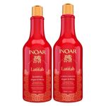 kit inoar latifah shampoo argan & mirra 500ml e condicionador argan & mirra 500ml