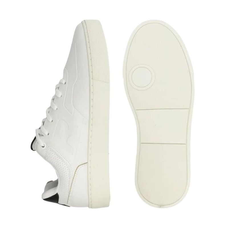 tênis casual masculino n°43 reserva outliner branco e preto (mp)