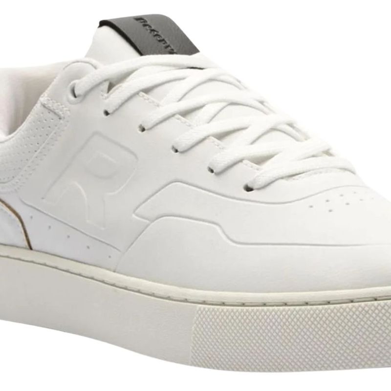 tênis casual masculino n°43 reserva outliner branco e preto (mp)