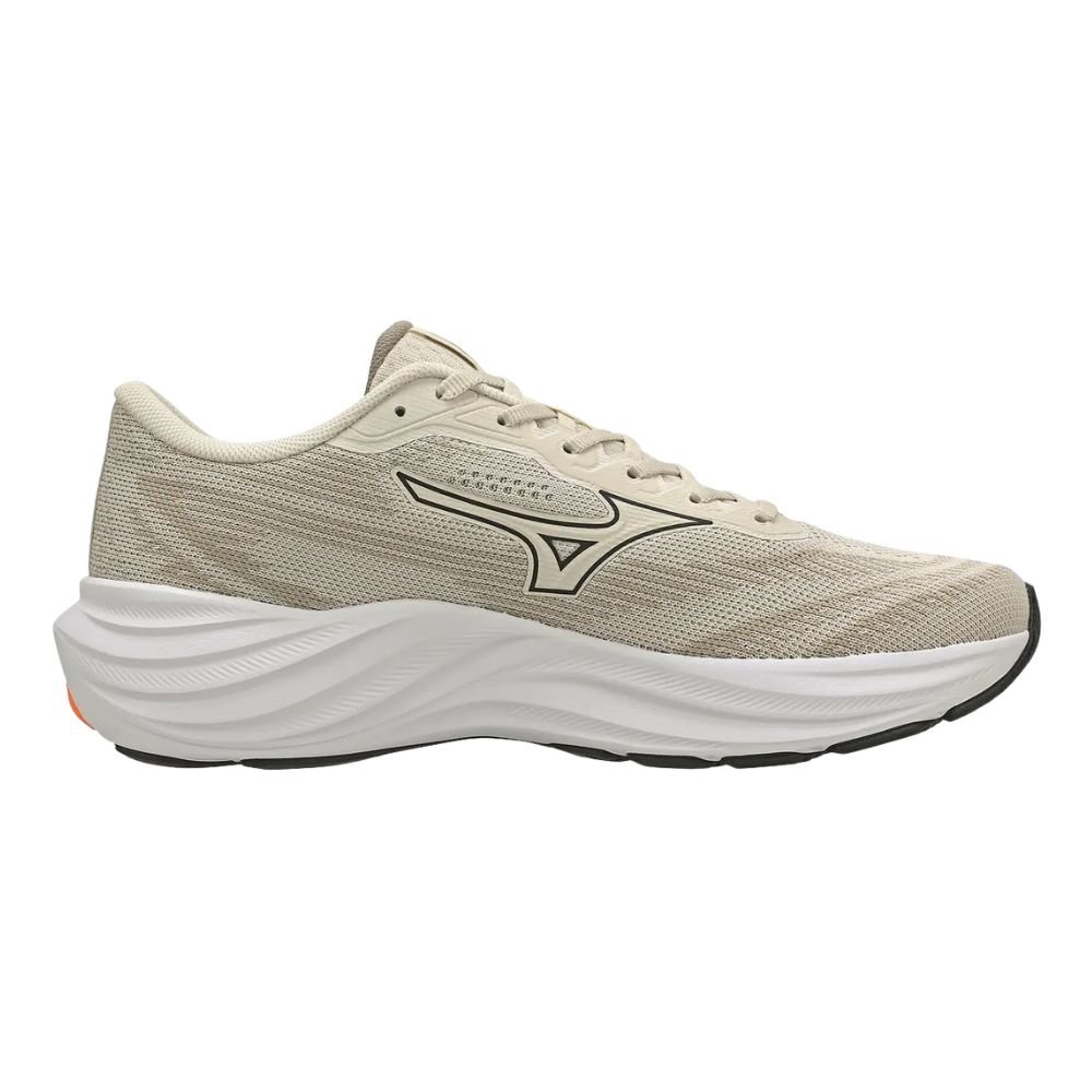 Tênis Corrida Masculino N°38 Mizuno Goya 3 Bege E Laranja (MP)
