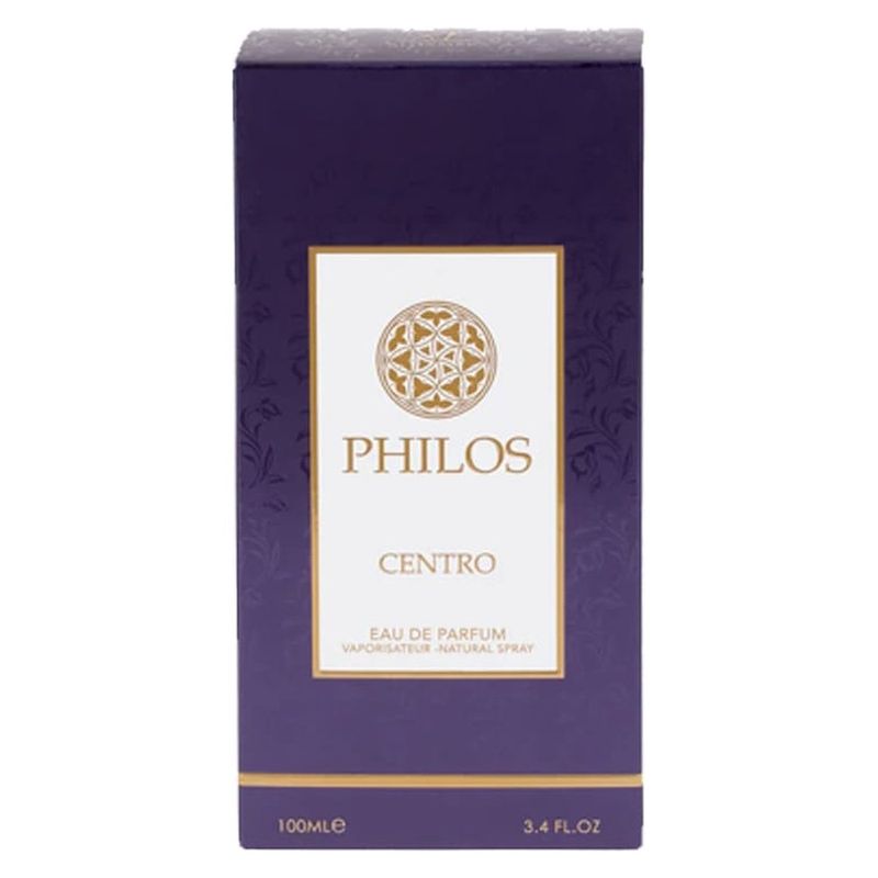 perfume árabe unissex philos centro 100ml (mp)