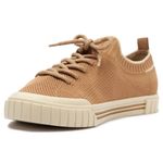 tênis casual feminino n°36 anacapri knit ale bege (mp)