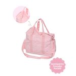 bolsa maternidade lilica ripilica tote grande rosa (mp)