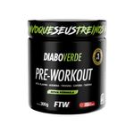 pré-treino ftw diabo verde frutas vermelhas 300g (mp)