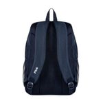 mochila fila cut logo letter 18l azul marinho (mp)