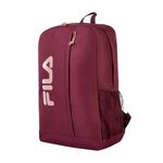 mochila fila basic letter 18l vinho (mp)