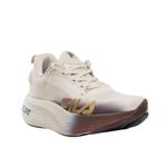 tênis de corrida masculino n° 39 fila float maxxi 2 pro bege e marrom (mp)
