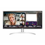 monitor led 29" lg ultrawide ips full hd 75hz hdr10 hdmi displayport 29wk600-w (mp)