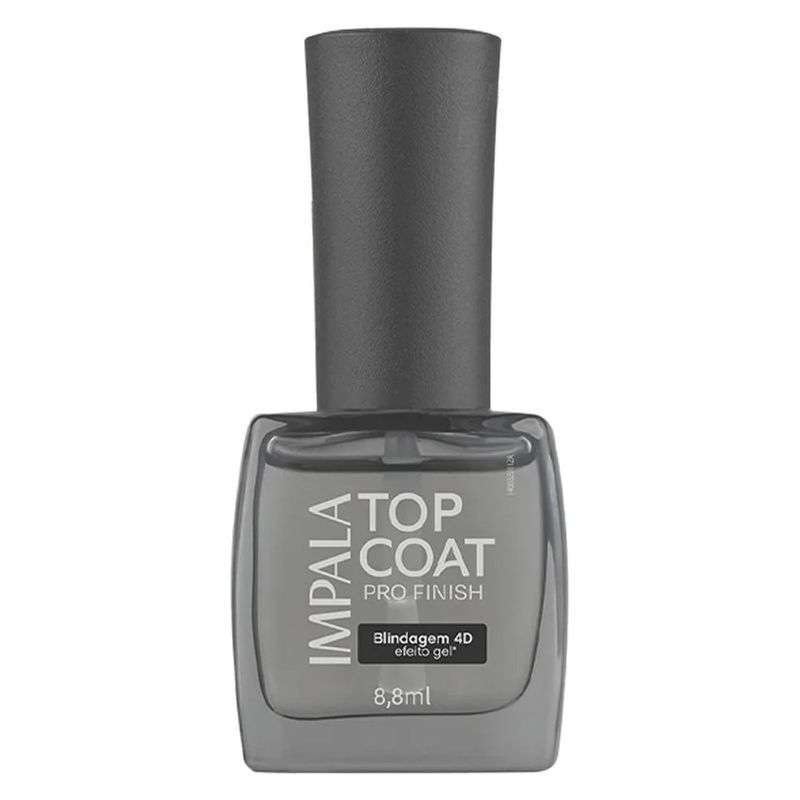 esmalte impala top coat pro finish blindagem 4d 8,8ml