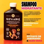 kit lola from rio morte súbita shampoo hidratante + condicionador hidratante + spray reparação total 250ml