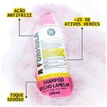 shampoo lola from rio a fórmula brilho lamelar 250ml