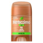 desodorante antitranspirante herbíssimo invisible gel aura 45g