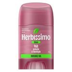 desodorante antitranspirante herbíssimo invisible gel bloom 45g