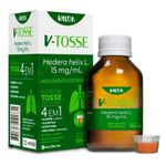 v-tosse valda hedera helix 15mg/ml 100ml xarope 100ml eurofarma