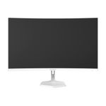 monitor gamer curvo pcyes quartzo q23c 23.8" full hd 100hz branco pmgq23c100wg (mp)