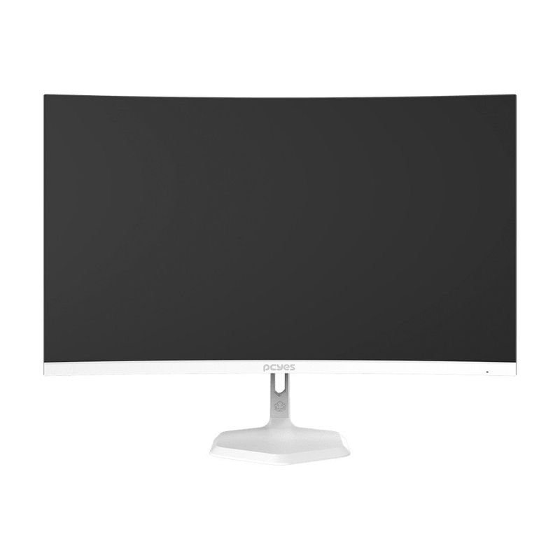 monitor gamer curvo pcyes quartzo q23c 23.8" full hd 100hz branco pmgq23c100wg (mp)