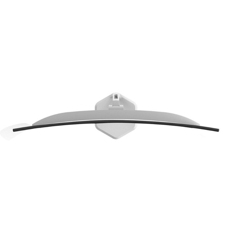monitor gamer curvo pcyes quartzo q23c 23.8" full hd 100hz branco pmgq23c100wg (mp)