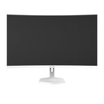 monitor gamer curvo pcyes quartzo q27 27" full hd 100hz branco pmgq27c100wg (mp)
