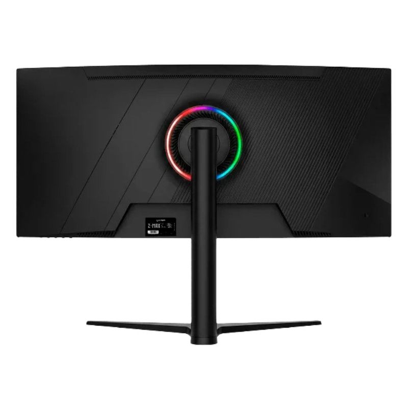 monitor gamer curvo pcyes z-max z34c 34" wqhd 165hz preto pmgz34c165bv (mp)