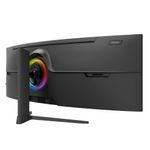 monitor gamer curvo pcyes z-max z49c 49" dqhd 120hz usb-c preto pmgz49c144bv (mp)