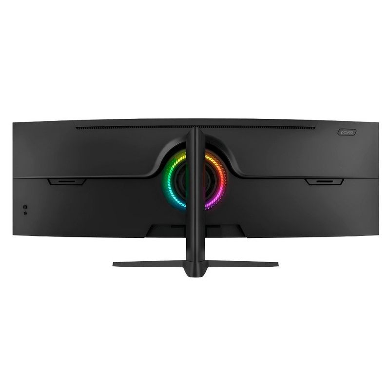 monitor gamer curvo pcyes z-max z49c 49" dqhd 120hz usb-c preto pmgz49c144bv (mp)