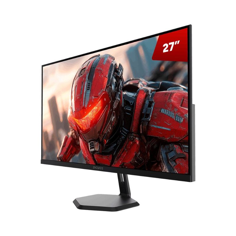 monitor gamer pcyes o-creed o27fq 27" qhd 180hz preto pmgo27fq180bv (mp)