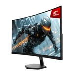 monitor gamer curvo pcyes o-creed o27c 27" full hd 180hz preto pmgo27c180bv (mp)