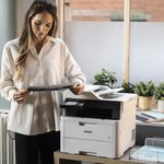 impressora multifuncional laser brother colorida dcp-l3560cdw duplex wi-fi 110v (mp)
