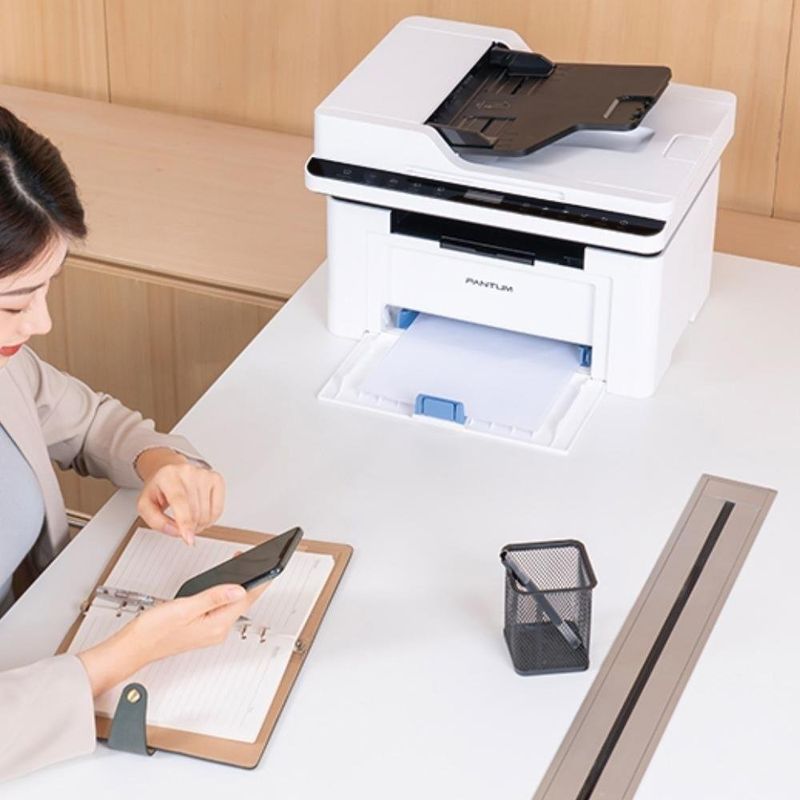 impressora multifuncional laser pantum monocromática bm2300aw wi-fi bluetooth 110v (mp)
