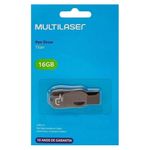 pen drive multilaser 16gb titan preto pd602 (mp)
