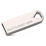 pen drive multi diamond 16gb usb 2.0 metálico pd850 (mp)